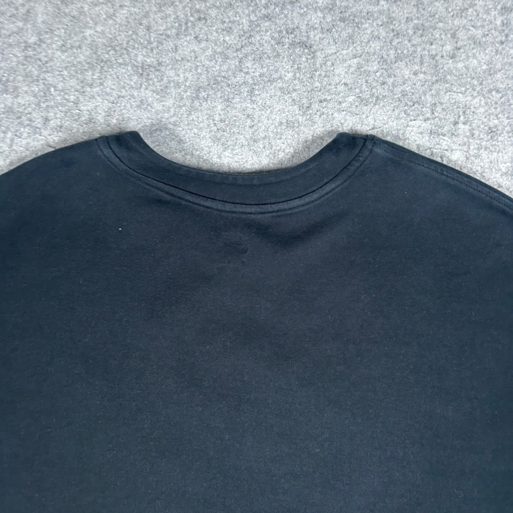 Nike Sweatshirt Women Medium Black Graphic Pullover Activewear Athleisure - Picture 15 of 16